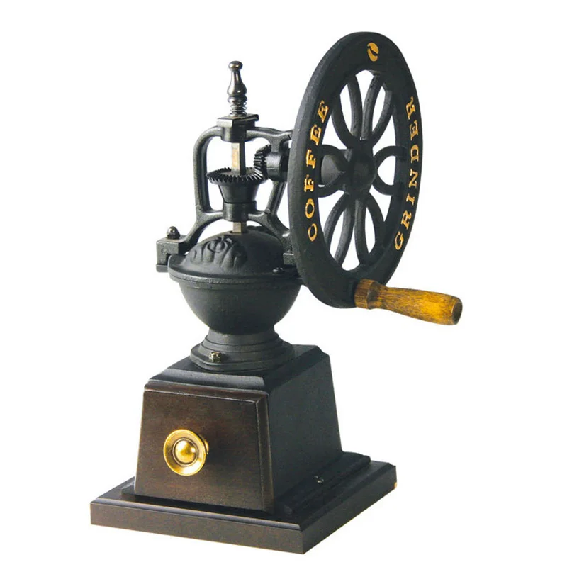 Big steel wheel hand grinder coffee bean grinding machine be9271 ain