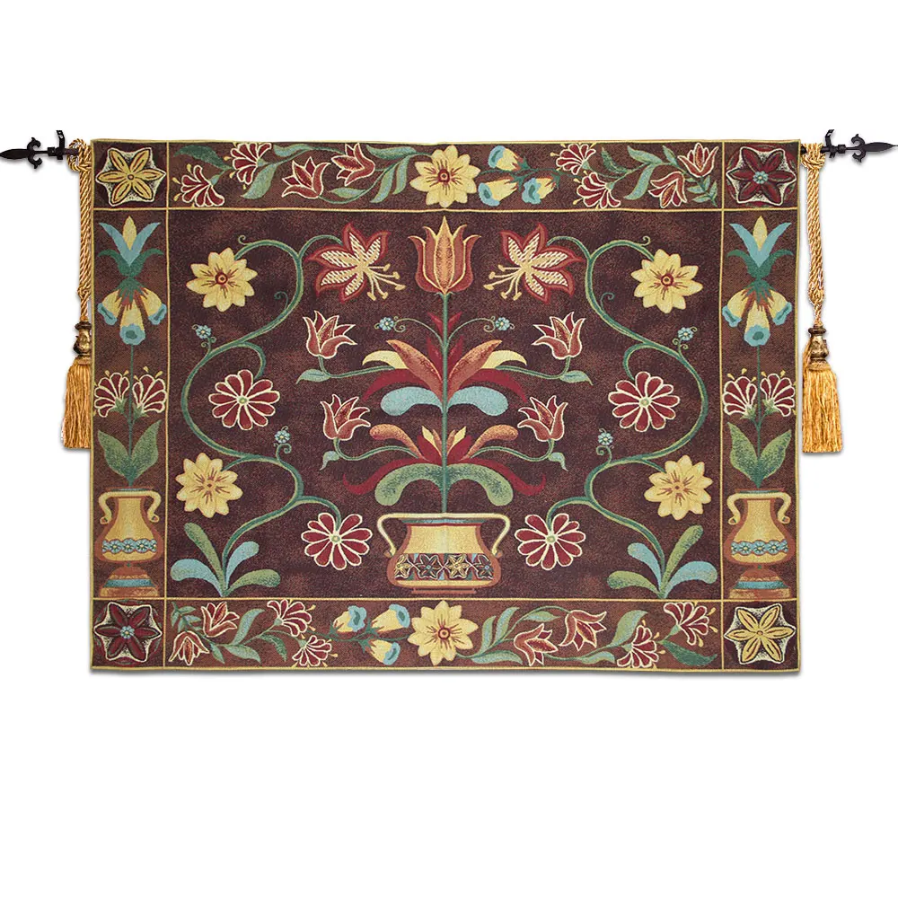 Exquisite Jacquard Cloth Art Adornment Tapestry "Hanover" 100X140cm GT