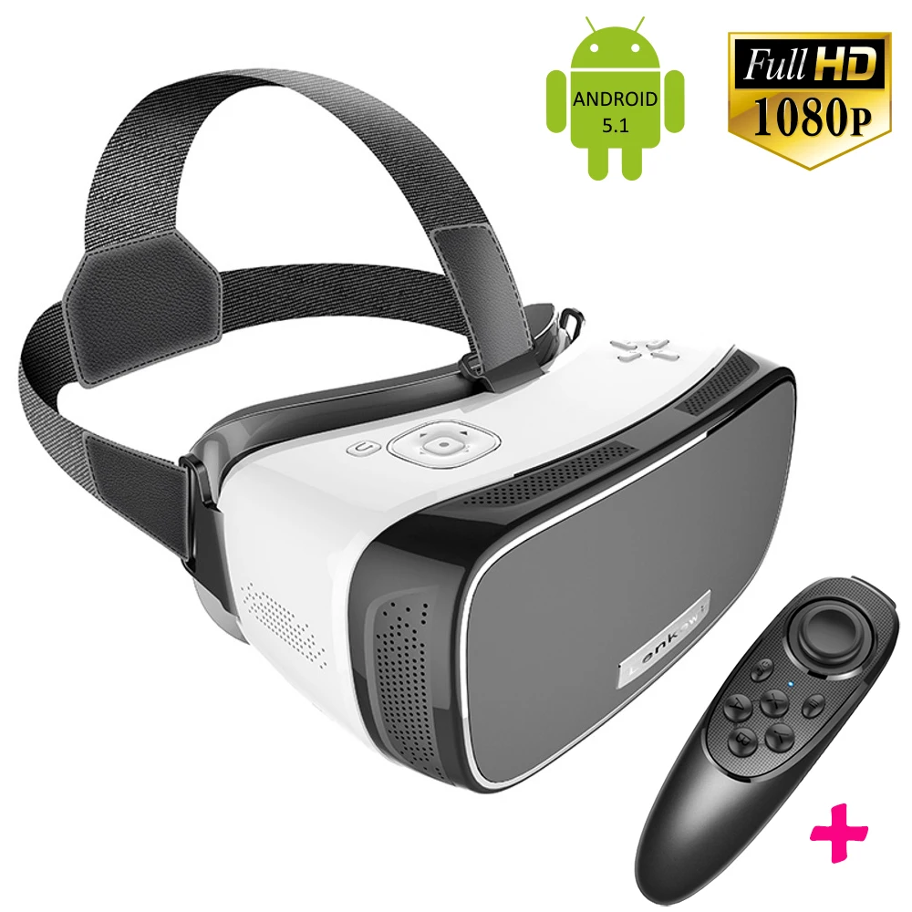 Все-в-одном 3D VR Android 5.1 V2 Стекла ОКНА 5.5 дюймов 1080 P Дисплей Виртуальной Реальности