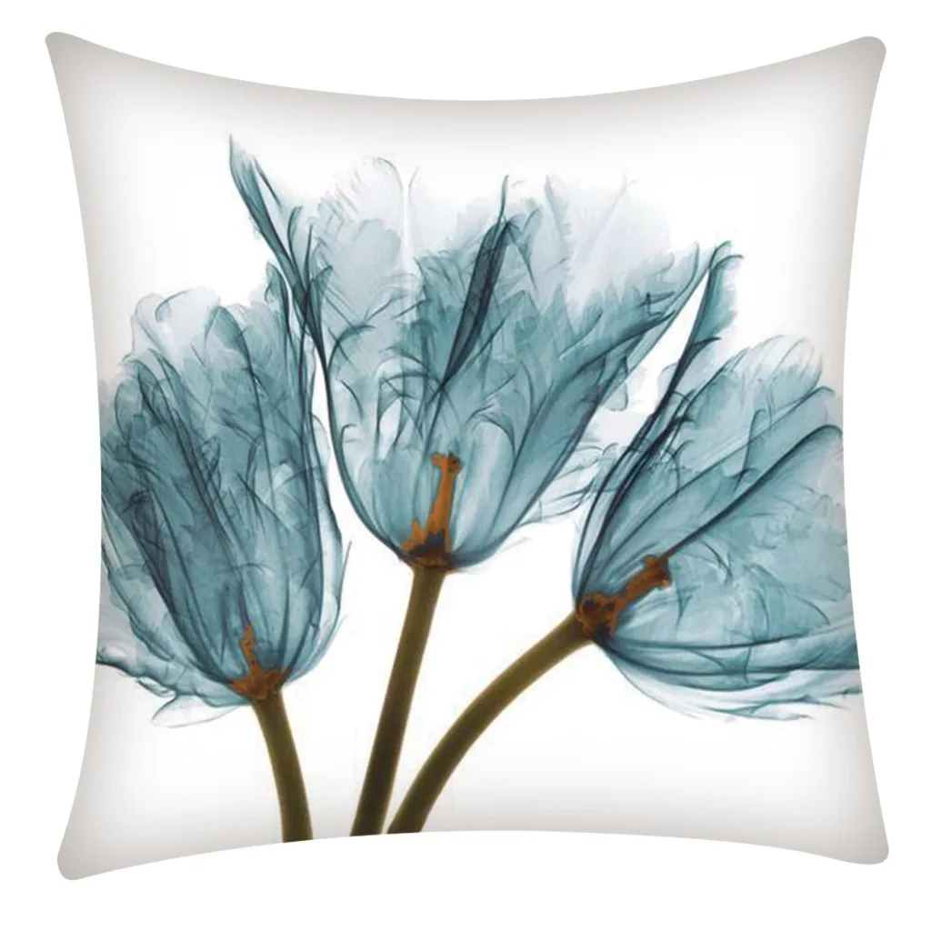 

Cushion Cover Print PillowCase Polyester Sofa Car Cushion Cover Home Decor 45 X 45cm Zara*Women Pillow Cover Kussenhoes Coussin