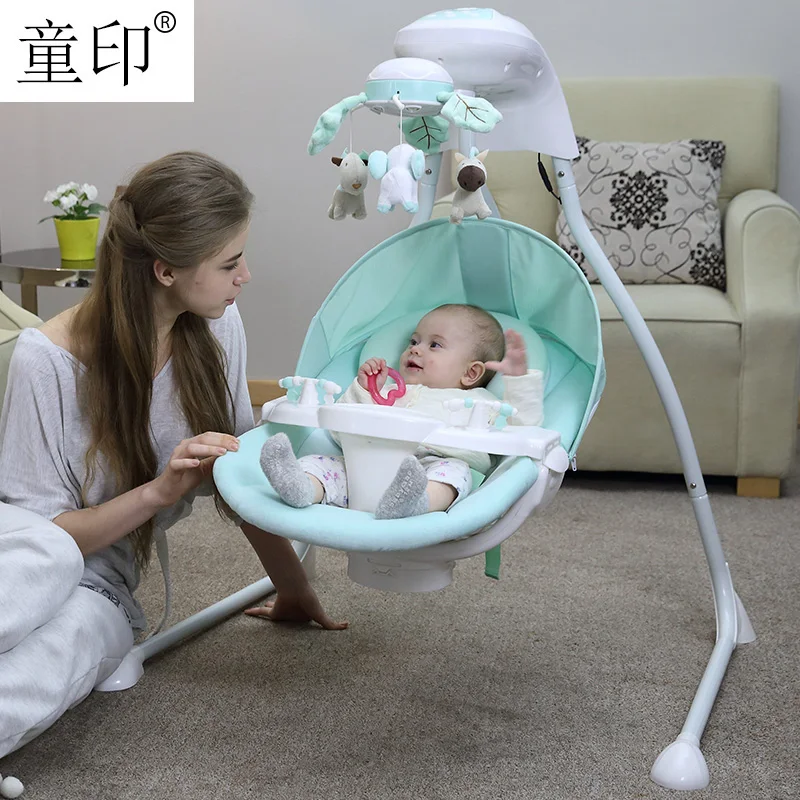 baby electric swing bed