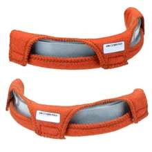 KIWARM 2 pcs Cabeça Chapéu de Algodão SweatBand Sweatband Capacete de Soldagem Substituição Bandas Suor 25x9 cm