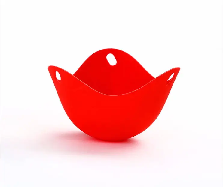 

Free Shipping high quality Silicone Egg Poacher Cook Poach Pods