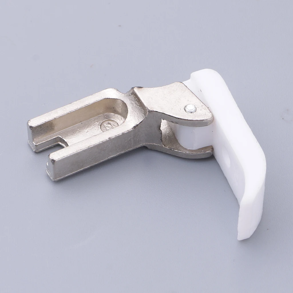 fityle Bottom Right Side Piping Welting Foot For Industrial Sewing Machine Steel T69R DIY Apparel Sewing Tool
