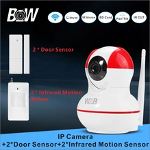 IP font b Camera b font WiFi Baby Monitor 2 font b Door b font Sensor