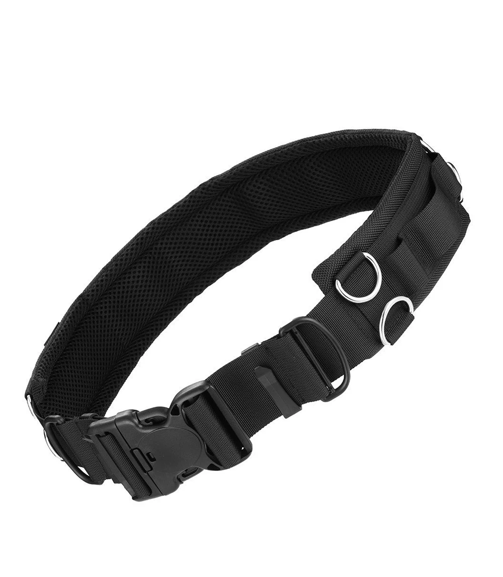 Adjustable Black Waist Strap DSLR Camera Waist Belt Nylon Functional Lens Bag Buckle for Camera Strap (2)