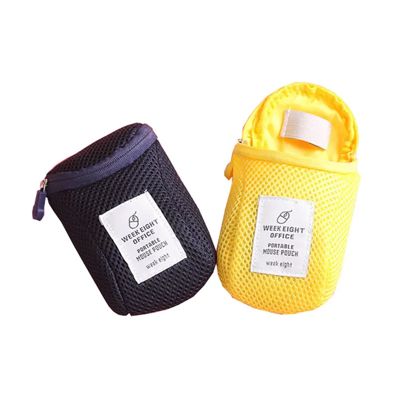 

Ultra Light Shockproof Zipper Mouse Cover Elastic Nylon Digital Packing Organizer