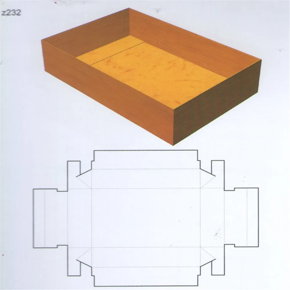 

Wood Cutting Die Cut for Gift Box 232# Making Steel Rule Dies Can Be Made As Your Shape and Size