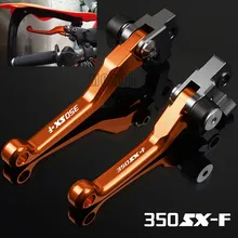 Para 350SX-F 2011-2018 2014 2015 2016 2017 350 SX SXF SX-F F CNC Pivot Alavancas de Freio de Embreagem Da Motocicleta do Motocross Da Bicicleta Da Sujeira Pit