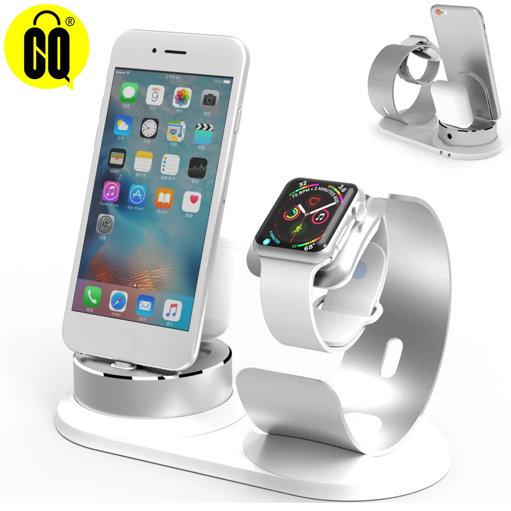 Для Apple Watch 5 подставка 3 в 1 для iphone зарядное устройство поддерживает зарядную базу