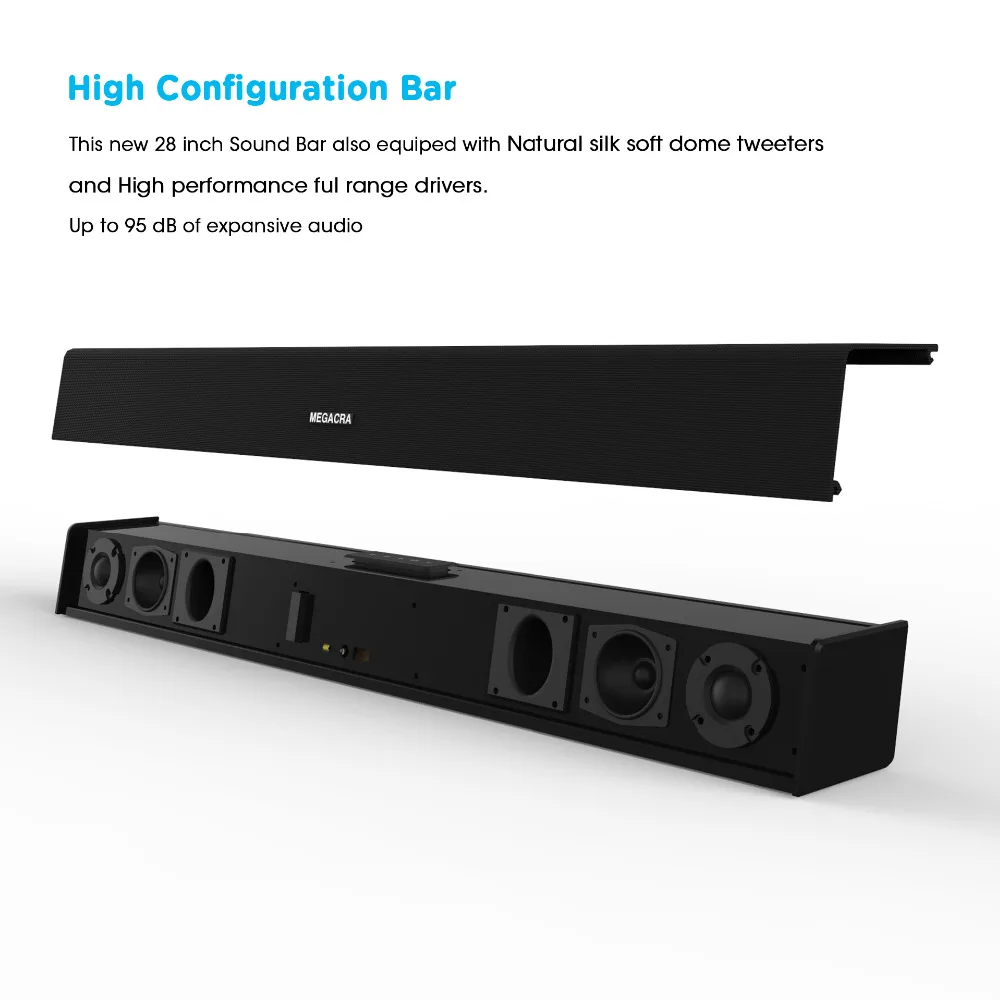 Megacraサウンドバーでbluetooth用テレビ 電話 タブレット Sound Bar Bar Soundtv Sound Bar Aliexpress