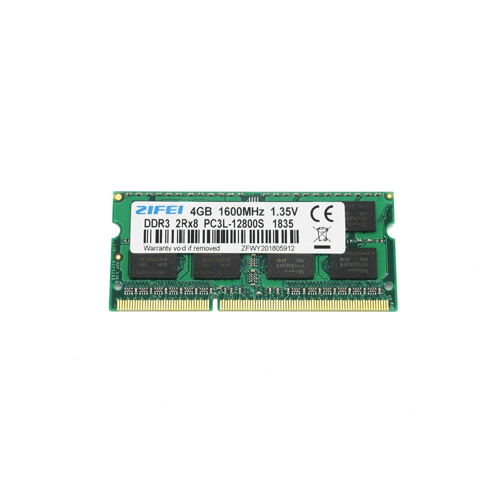 ZIFEI DDR3L 8GB 4GB 2GB 1600 1333 MHZ 1.35V Laptop sdram so dimm Memory ram ZIFEI DDR3L 8GB 4GB 2GB 1600 1333 MHZ 1.35V Laptop sdram so dimm Memory ram