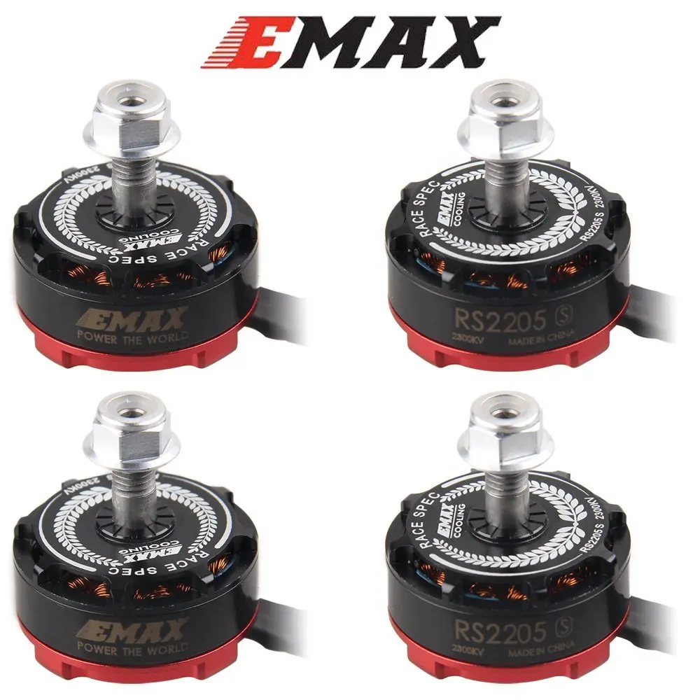 1 шт. EMAX RS2205s 2300KV/2600KV бесщеточный двигатель для гоночного квадрокоптера FPV