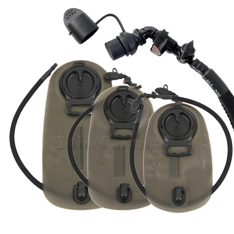 

High Quality 2.0L 2.5L 3L TPU Military Hydration System Water Bladder Bag Pack Tactical Hiking Water Bladder Sports Water Bag