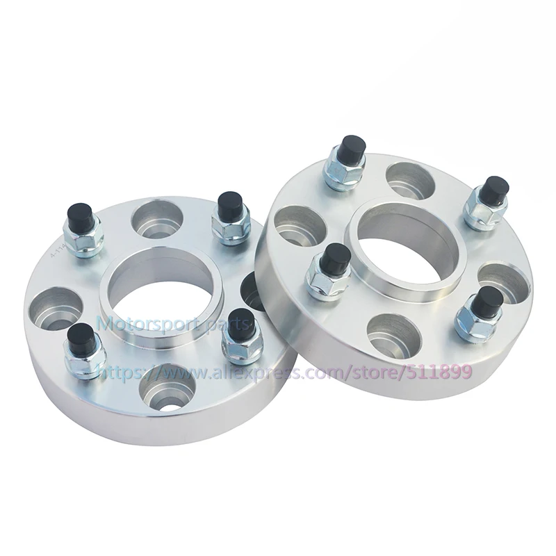 

(2pcs/lot)PCD 4x114.3 CB 64.1mm Forged Alloy Auto Tire Flange Wheel Spacer