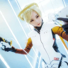 Пистолет для косплея Для костюма милости реквизит для косплея ангела Циглер оружие Хэллоуин реквизит Рождественский подарок 10000 мАч