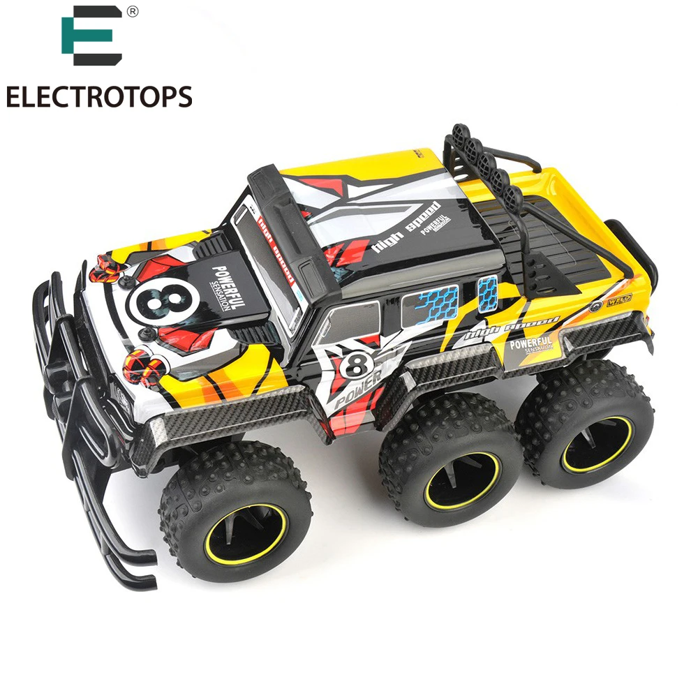 ET RC Cars 6 Wheels 4X4 RC Car 1/12 Scale 4WD RC RTR