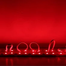 DC12V 5050 4 светодиодный модули водонепроницаемые светодиодные модули для праздника Светодиодная лампа наружного освещения лампы разных цветов, белый, красный, цвет зеленый, синий