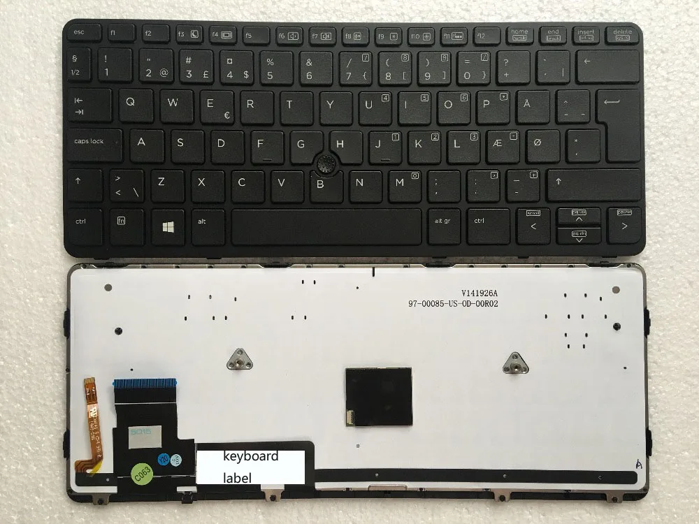 

News laptop keyboard for HP EliteBook 720 G1 720 G2 725 G2 820 G1 820 G2 RU/Russian/ DK/DAMARK/BG/LA/Latin/CF/US layout