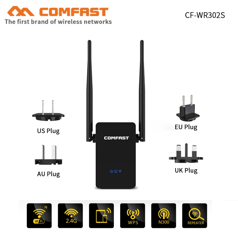 COMFAST CF WR302S gsm 300Mbps 2x5dBi WIFI antenna Wireless N Wifi Router AP wifi Repeater Amplifier 1