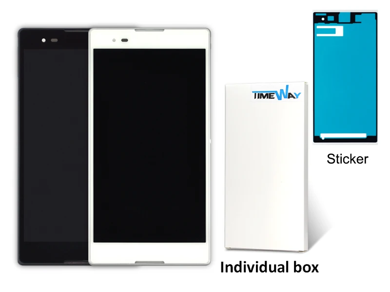 New Dhl 10pcs Lcd Display Touch Panel Screen Digitizer Assembly With Frame For Sony Xperia T2 Lcd Mobile Phone Lcd Freeshipping