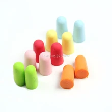 Новый 20 Пар Протектор Путешествия Сна Шума Редуктор Мягкая Пена Earplug Беруш HTY07