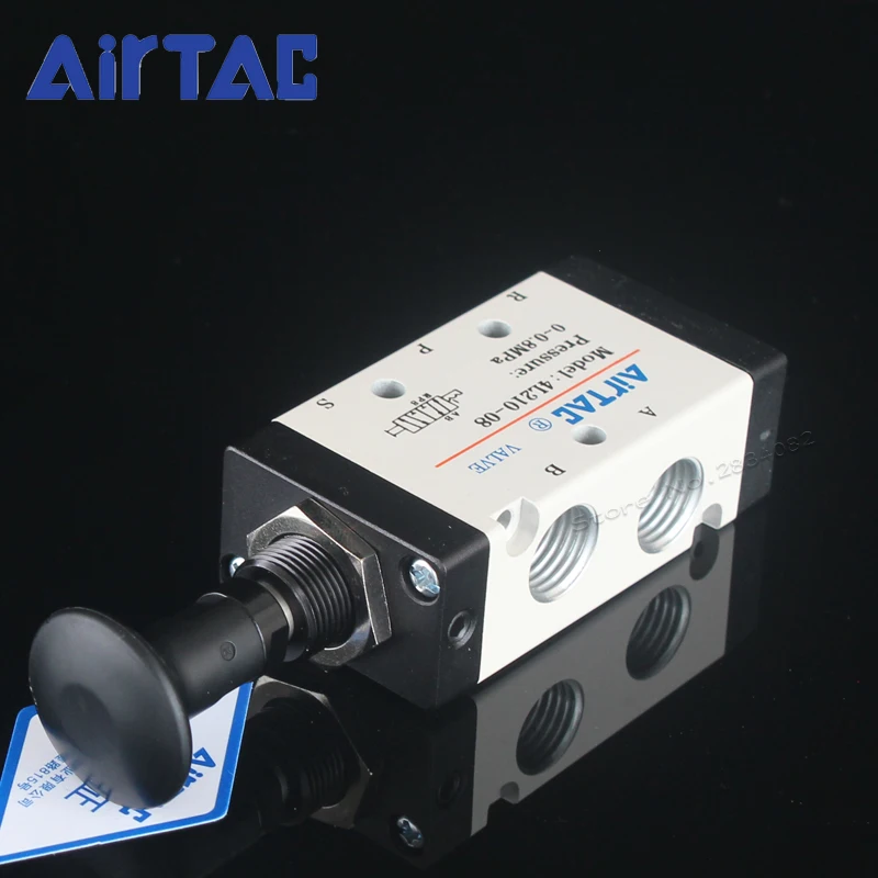 5 Путь 2 Позиция PT1/" Механический клапан пневматический Управление клапан 4L210-08 AirTAC