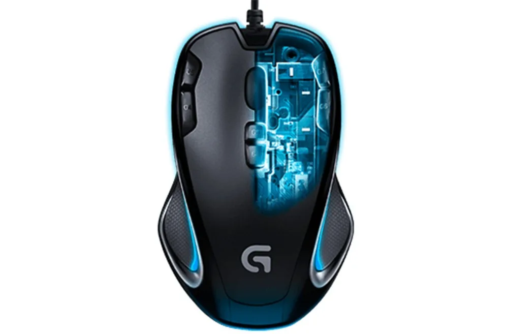 Игровая мышь logitech G300S с высокой скоростью передачи данных для левой и правой руки симметричный дизайн 9 программируемых кнопок