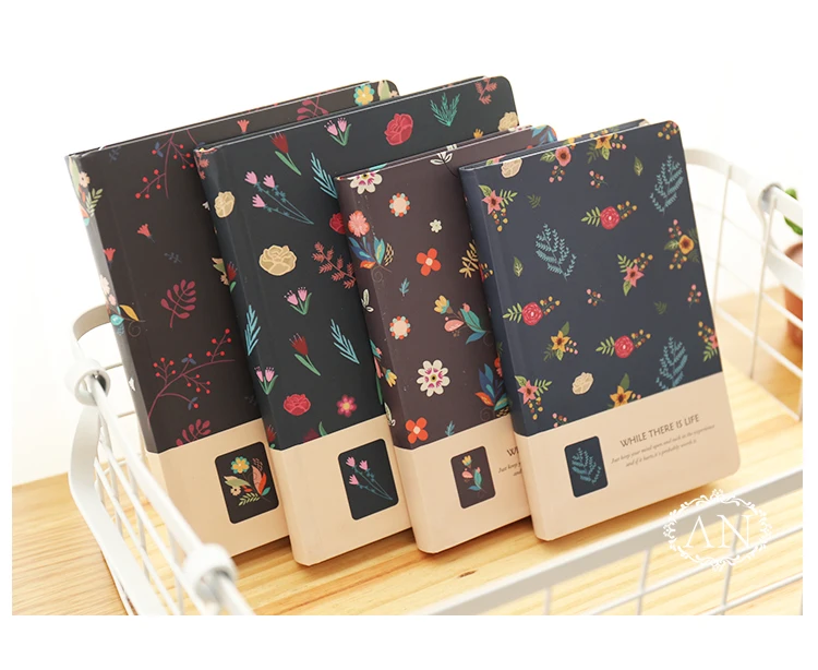 

Beautiful Colored Diary Notebook, Lovely Pocket Size Handbook Planner Notepad, School Scrapbooking Journal Diary Gift