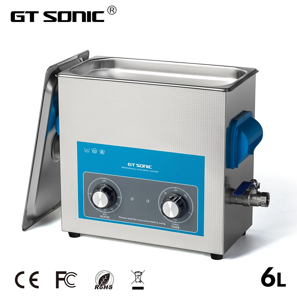 Ультразвуковой очиститель GTSONIC VGT 1860QT 6 л 150 Вт с нагревательной корзиной