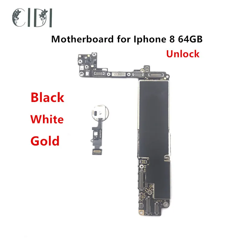 CIDI используется разблокированный для iPhone 8 разблокированная материнская плата с