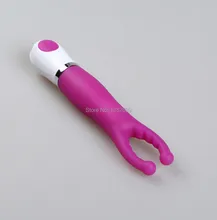 Silicone G-spot Vibrators Dildo,10 Speed Magic Wand Massager, Rotation Body Clitoral Vibrator, Female Sex Toys Audlt Products