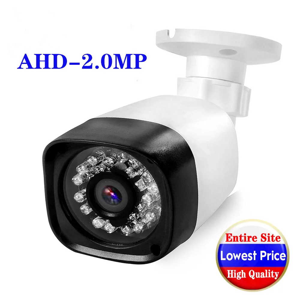 Пуля камера 2.0MP 1080 P Мини CCTV AHD камера FULL Digital HD AHD-H в/наружная Водонепроницаемая камера с пластиковым корпусом