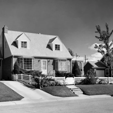 Facade of a house Poster Print (24 x 36)