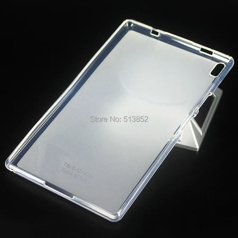KTG1142_3_High Quality Pudding Anti Skid Soft Silicone TPU Protection Case for Lenovo Tab 4 8 Plus TB-8704F 8704N