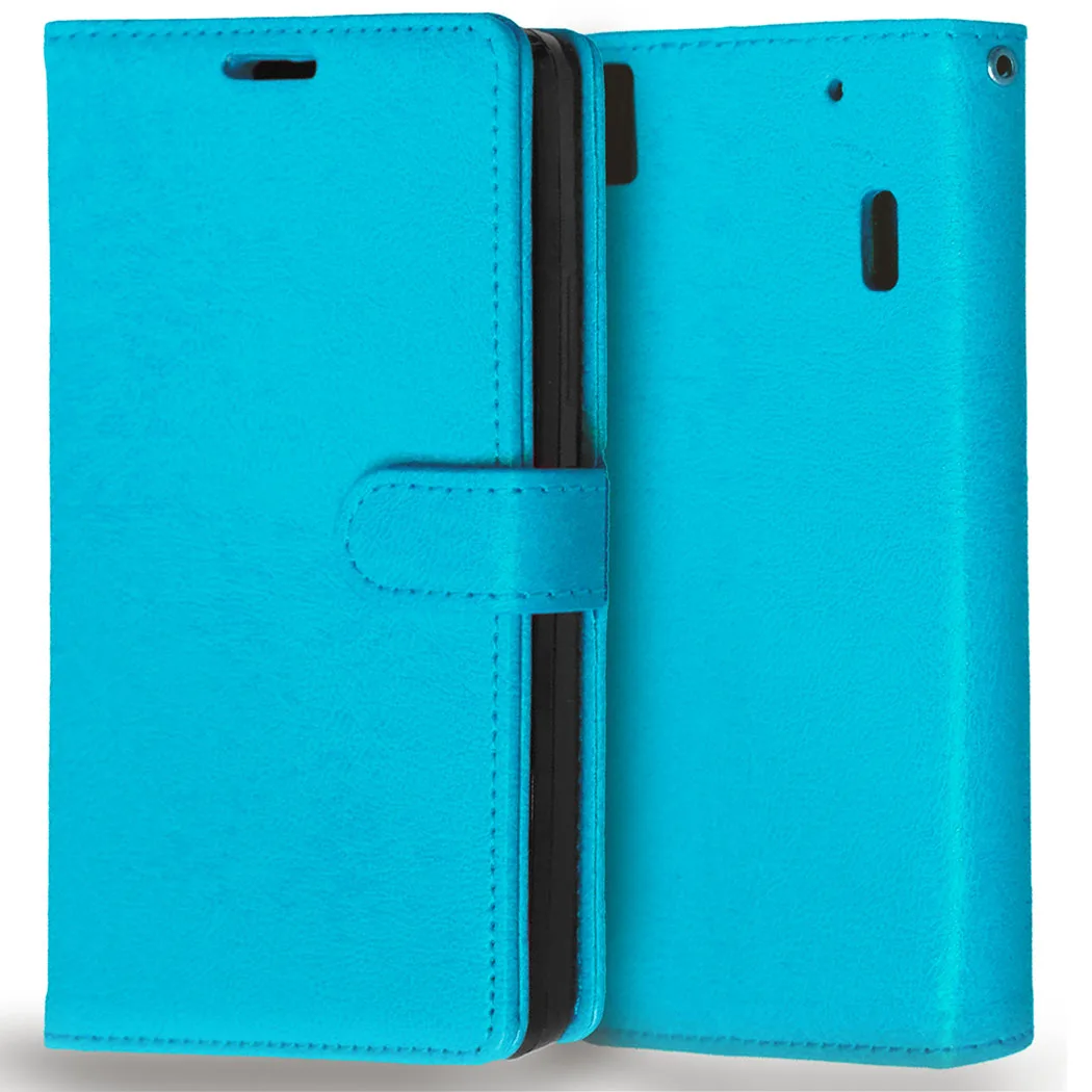 Для lenovo A7000 книга Стиль кожаная сумка-кошелек чехол для lenovo K3 Note 7000 K50-T5 K50 чехол накладка на заднюю панель для телефона с держатель для карт - Цвет: Blue