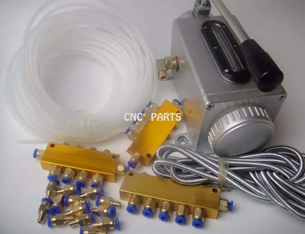 CNC Router machine Manual Oil Pump, Lubrication Pumpin Woodworking