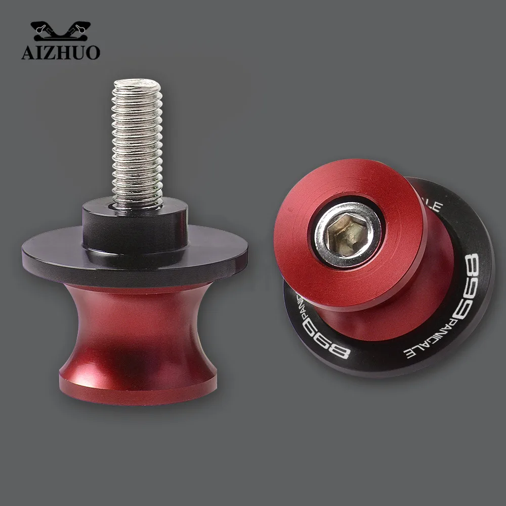 

For Ducati 899 Panigale 2014 2015 8mm CNC Aluminum Motorcycle Swingarm Slider Spools Motor Stand Screw