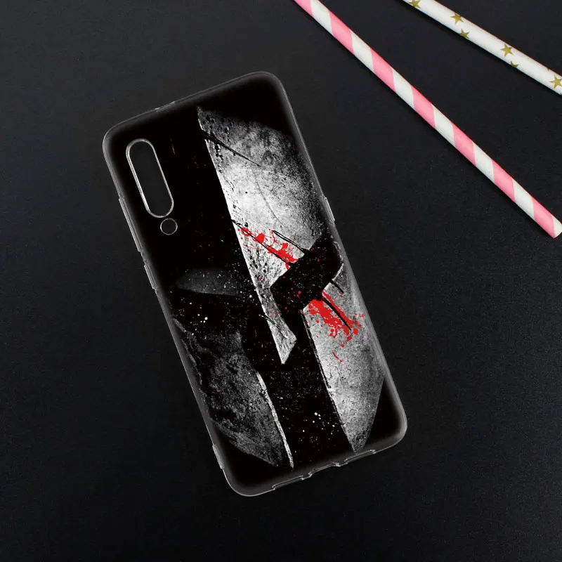 Популярный Мягкий силиконовый чехол Spartan для Xiaomi Pocophone F1 Mi 5X A1 6X A2 8 SE Lite Play Mix3 9 9SE 9T