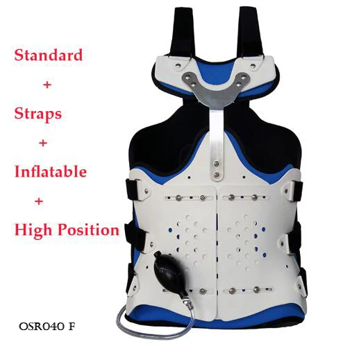 Medical Thoracolumbar Orthosis Adjustable Spine Lumbar Support Thoracic After Fracture Fixation Waist Brace Compression Fracture - Цвет: OSR040 F