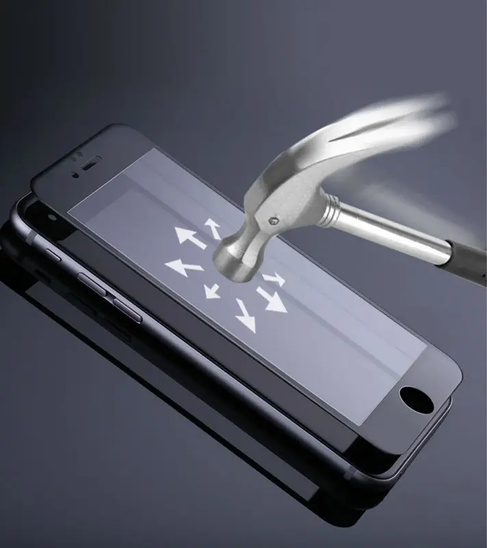 Для iPhone 8 7 6 6s защита экрана Mocolo Настоящее 3D полное покрытие 9H Закаленное стекло пленка для iPhone X Xs Max XR защита экрана