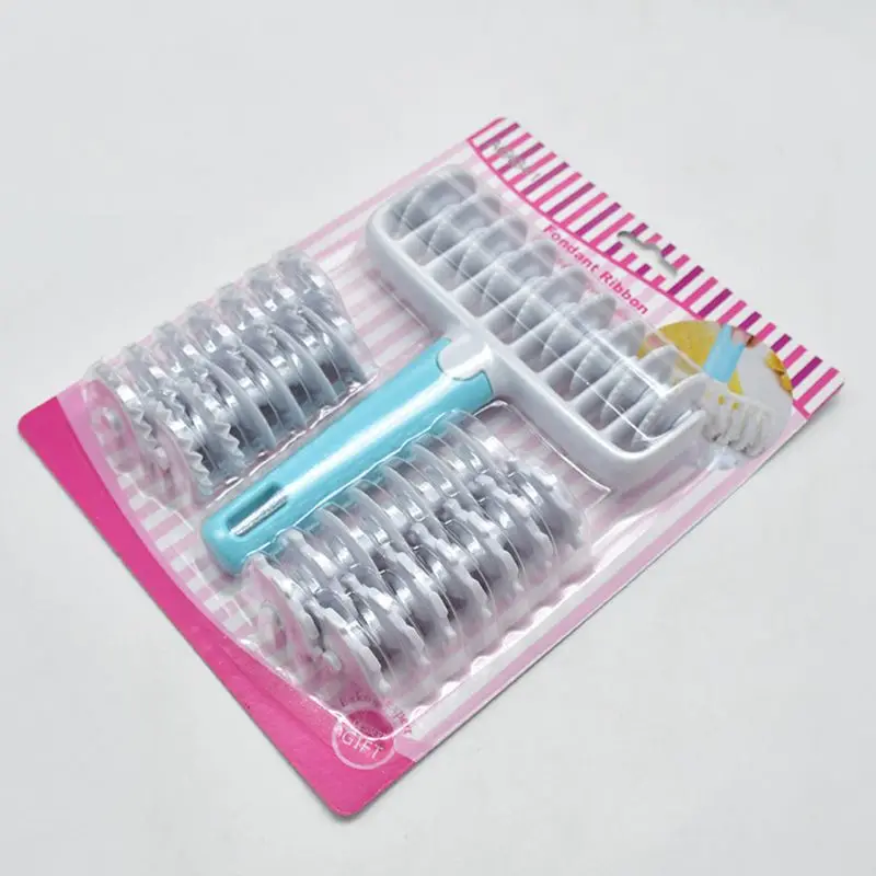 1 Set Cake Cutter Roll Roller Fondant Bakery Tools DIY Chocolate Cakes Decoration Floral Biscuit Wheel Knife Pizza Accessories