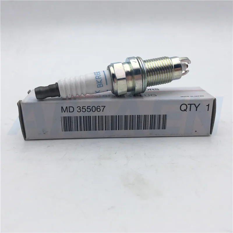 6pcs BK6REKUC MD355067 High quality Iridium Spark Plugs Replaced For ...