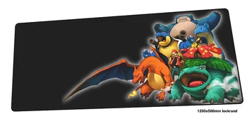 

pokemons mousepad 1200x500mm Beautiful gaming mouse pad gamer mat Domineering game computer desk padmouse keyboard play mats