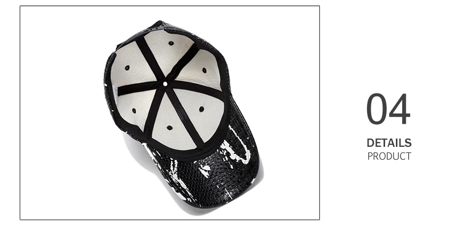ADK Pu Leather Snapback For Male 2018 Fashion Baseball Caps 2018 New Leisure Caps For Men Women Brand Hat (8)