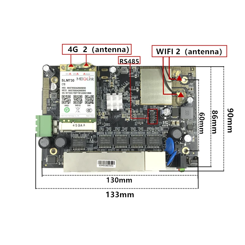 Высокая скорость 27dBm 300 м промышленный din-рейку 4g lteбеспроводной маршрутизатор Поддержка openwrt ODM/OEM серийный RS/485 Промышленный Контроль wifi