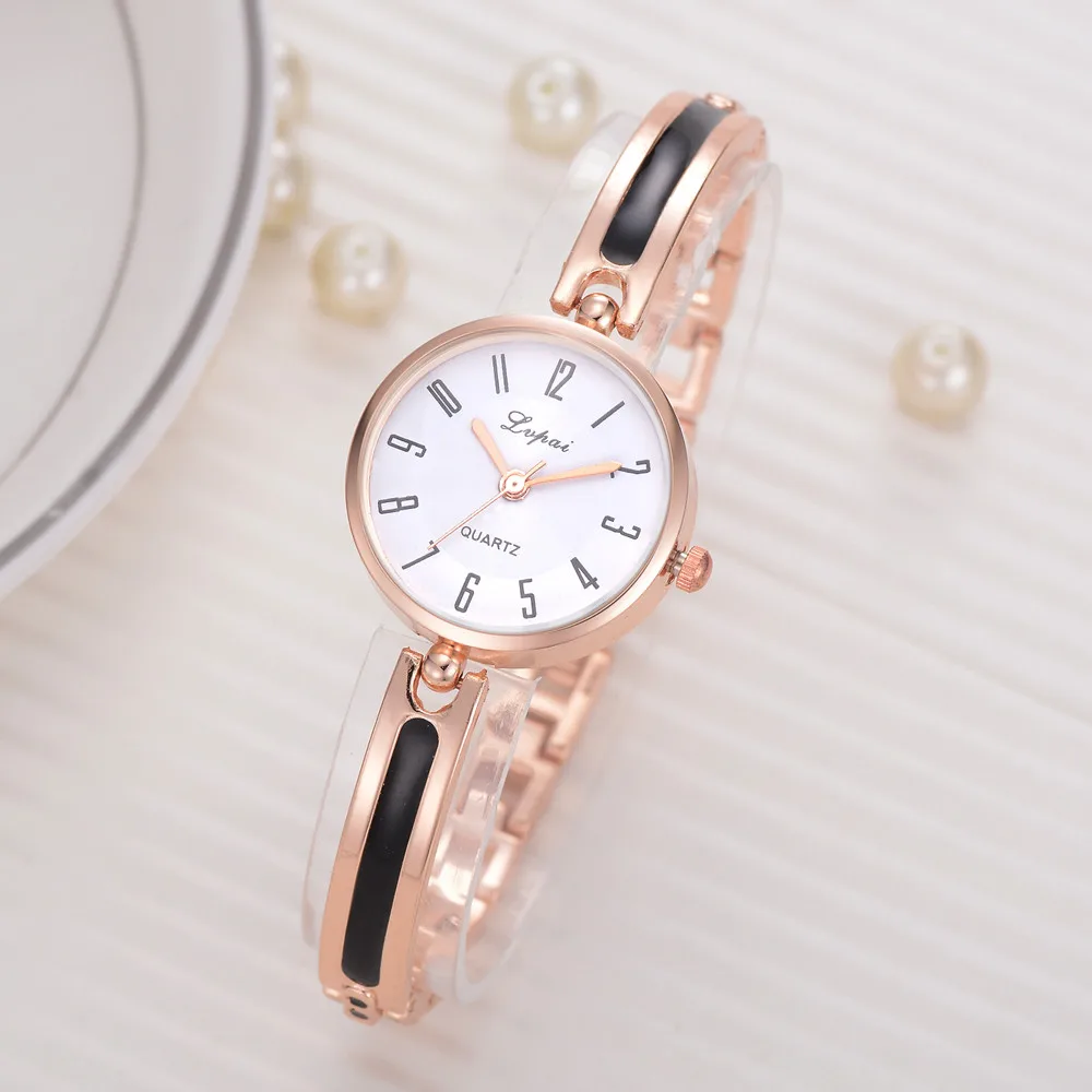 Lvpai модные и повседневные женские кварцевые часы-браслет, аналоговые Роскошные наручные часы Reloj hombre, женские цифровые часы B40