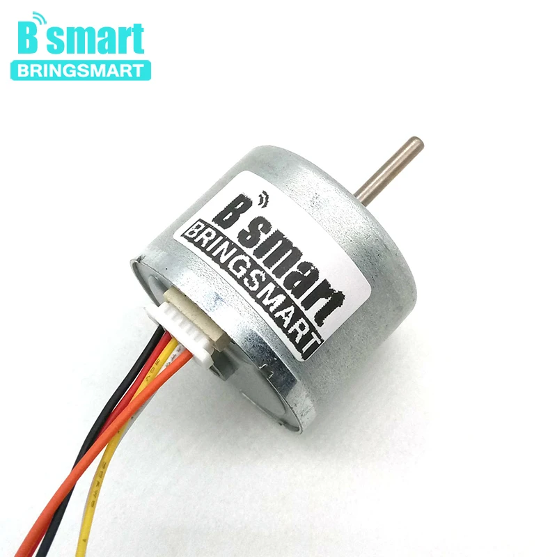 Bringsmart R2418 высокое Скорость 7500 об/мин 12V BLDC мотор, Электрический Фрезер для PWM с заглушкой по часовой стрелке против CCW Бесщеточный мини-двигатель постоянного тока сигнала отзывы