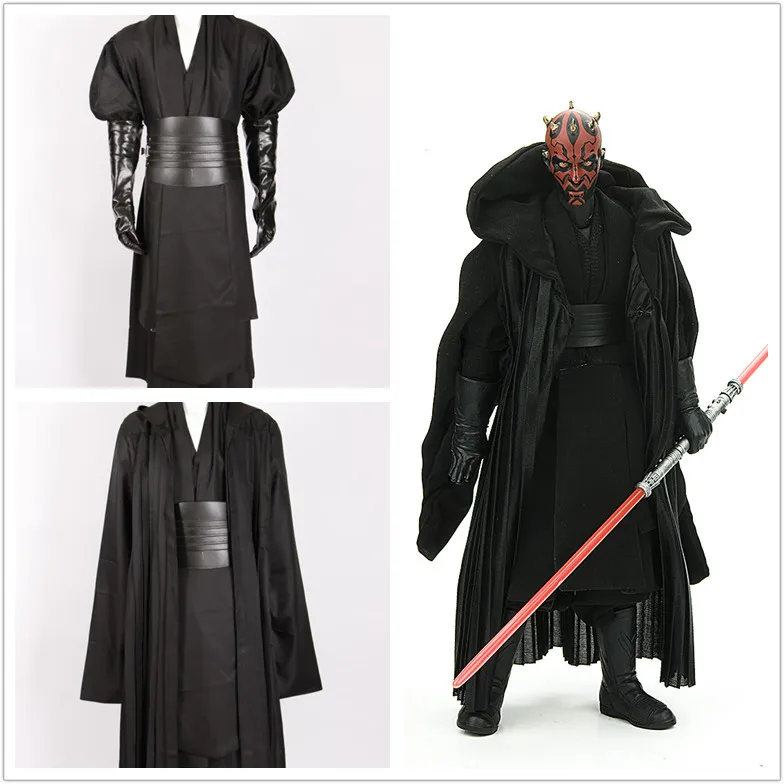 Star Wars Darth Maul Tunic Robe Costume for Men and women Halloween Cosplay Costumesin Movie