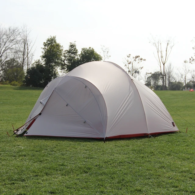 Hillman 4 Person Camping Tent 20D Silicone Light Double Layers Aluminum